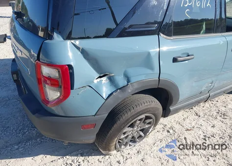 2021 Ford Bronco Sport Big Bend из США, поврежденный, VIN 3FMCR9B63MRA02500